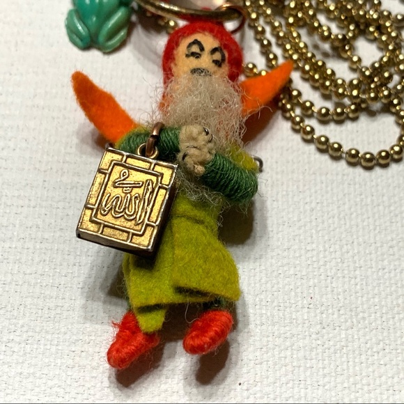 Wizard Necklace Unique one of a kind made with Repurposed Components - Picture 1 of 5